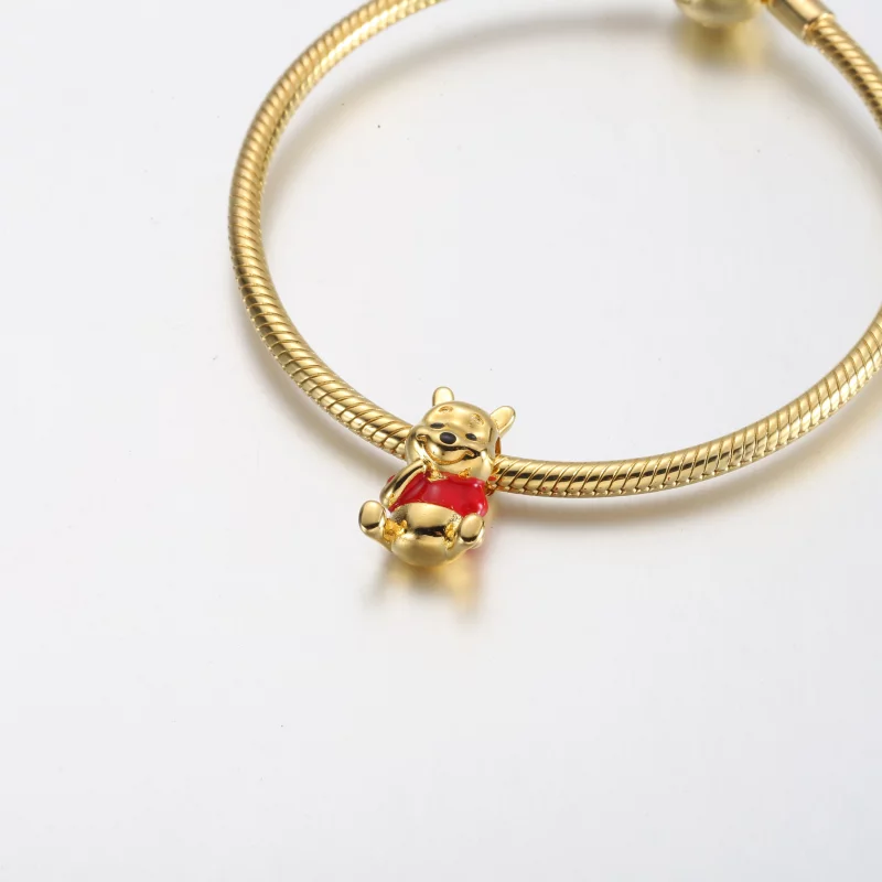 (image pour) Charme Pandora Disney Winnie l'Ourson - 762212C01 - Afficher 5