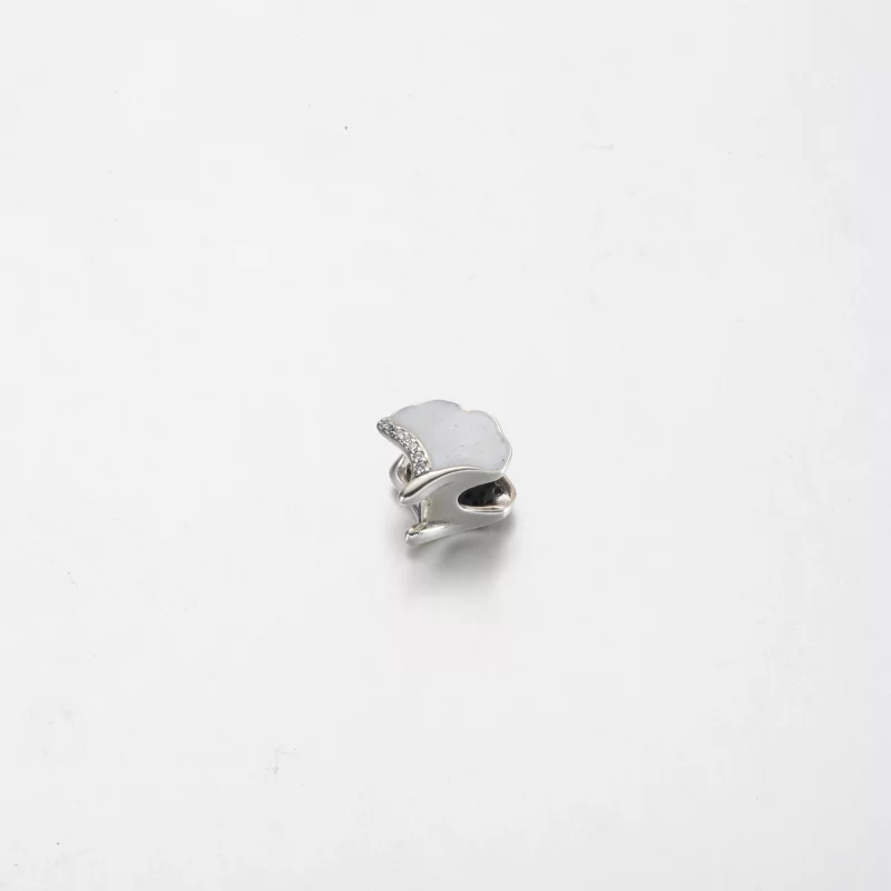 (image pour) Charme Pandora Ginkgo en argent sterling - 792430C01 - Afficher 2