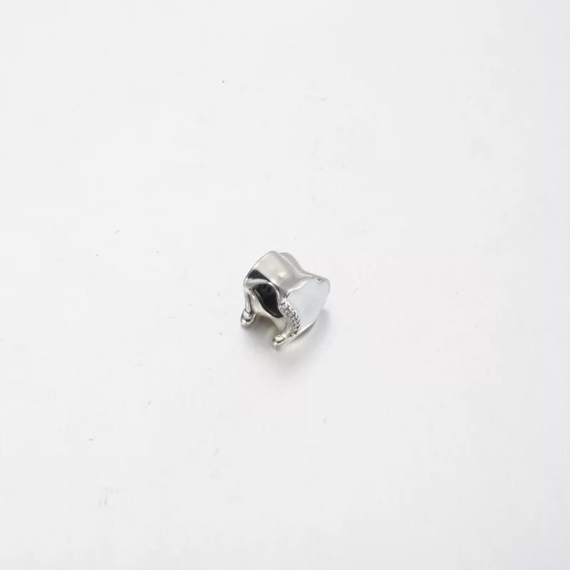(image pour) Charme Pandora Ginkgo en argent sterling - 792430C01 - Afficher 4