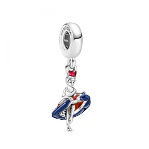 (image pour) Charme Pendentif Danseuse Cancan de Pandora - 3377538