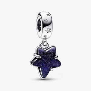 (image pour) Charme à Pendentif Étoile Galaxie Céleste en Verre de Murano Pandora - 792368C01