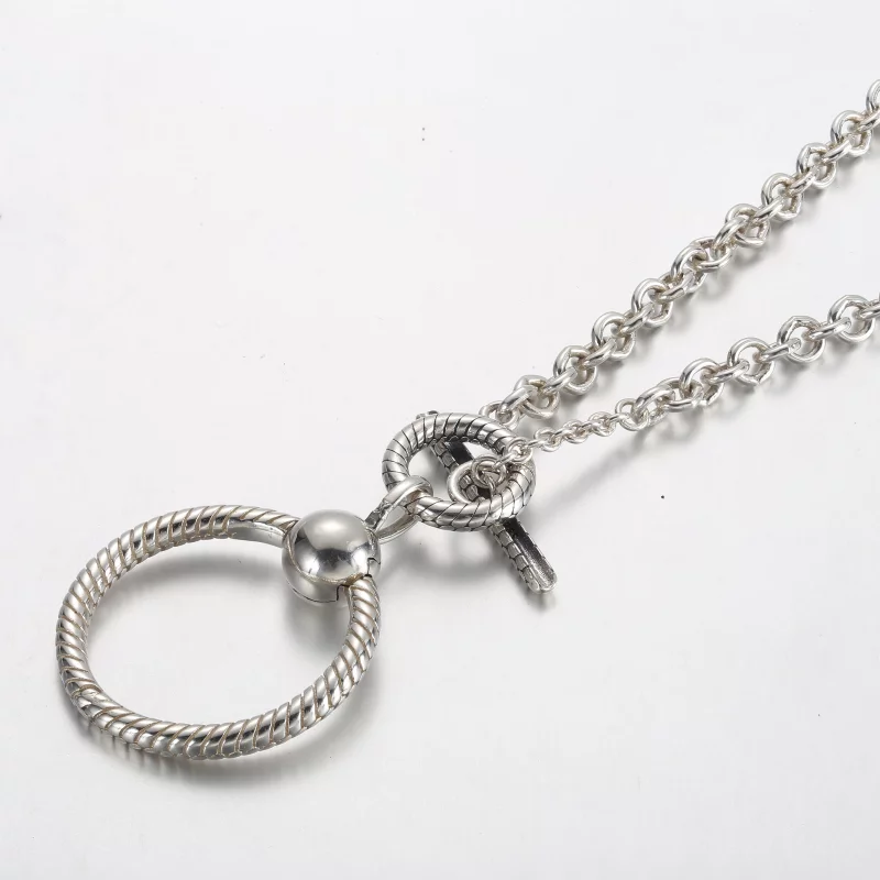 (image pour) Collier Pendentif O Moments Pandora à barre T - 391157C00 - Afficher 3
