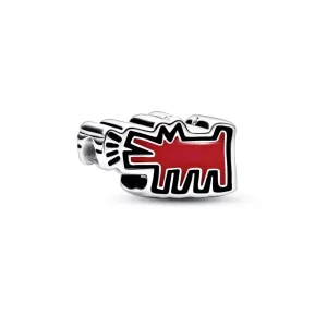 (image pour) Keith Haring™ x Pandora Chien qui aboie Charm - 792218C01