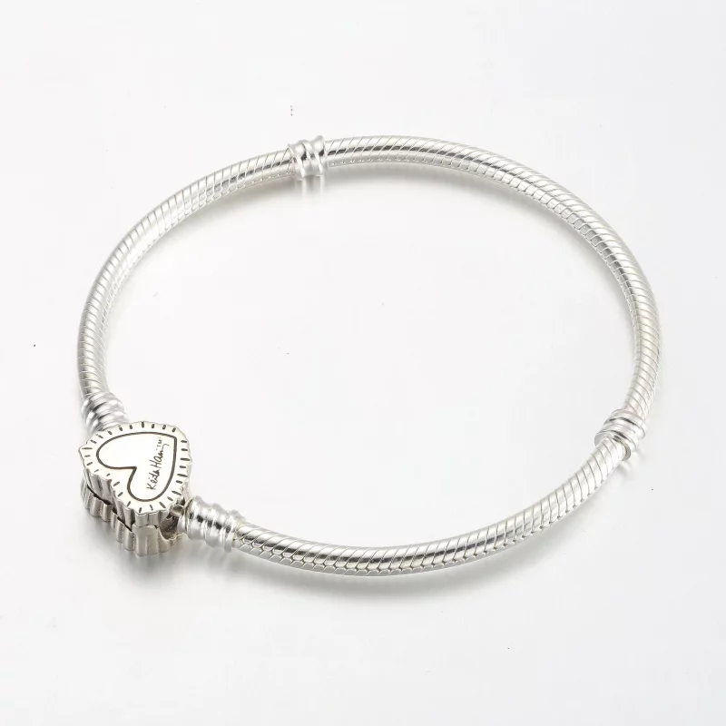 (image pour) Keith Haring™ x Pandora Moments Bracelet Chaîne Serpent Cœur Radieux - 592217C01 - Afficher 3