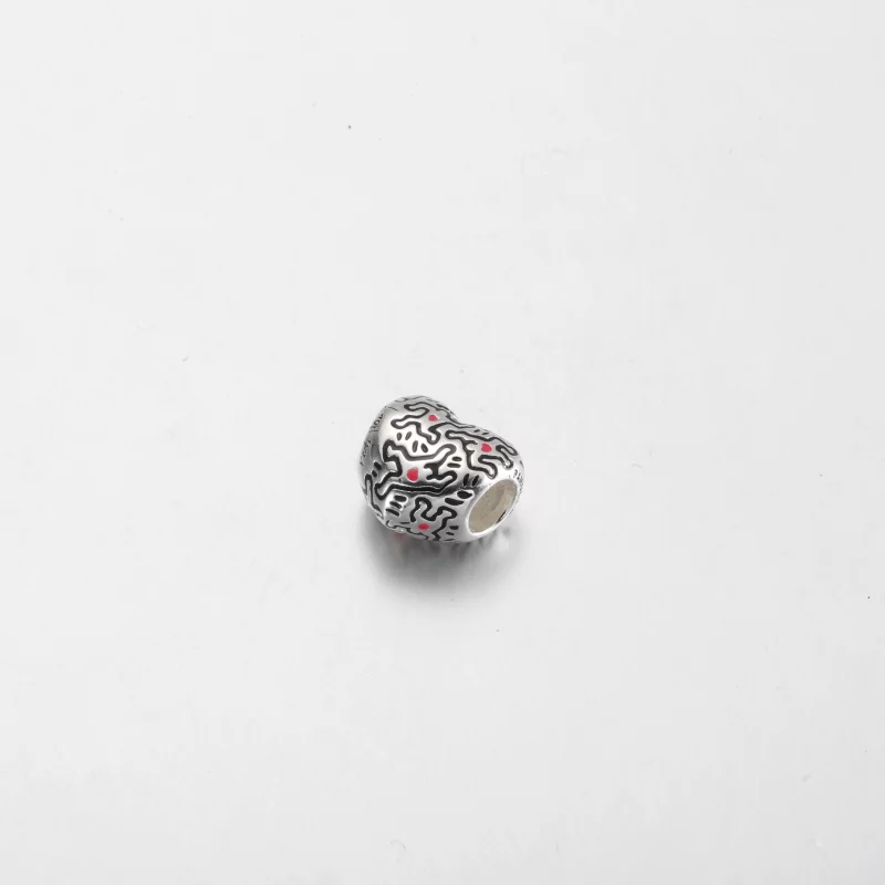 (image pour) Keith Haring™ x Pandora Pendent Graphique Personnages - 792224C01 - Afficher 3
