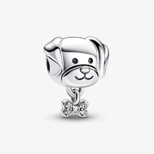 (image pour) Pandora Charme Chien et Os pour Animal de Compagnie - 792254C01