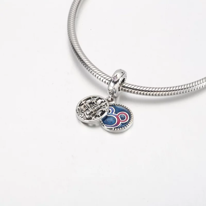 (image pour) Pandora Disneyland Paris 30e Anniversaire Charme Pendentif - 791674C01 - Afficher 4