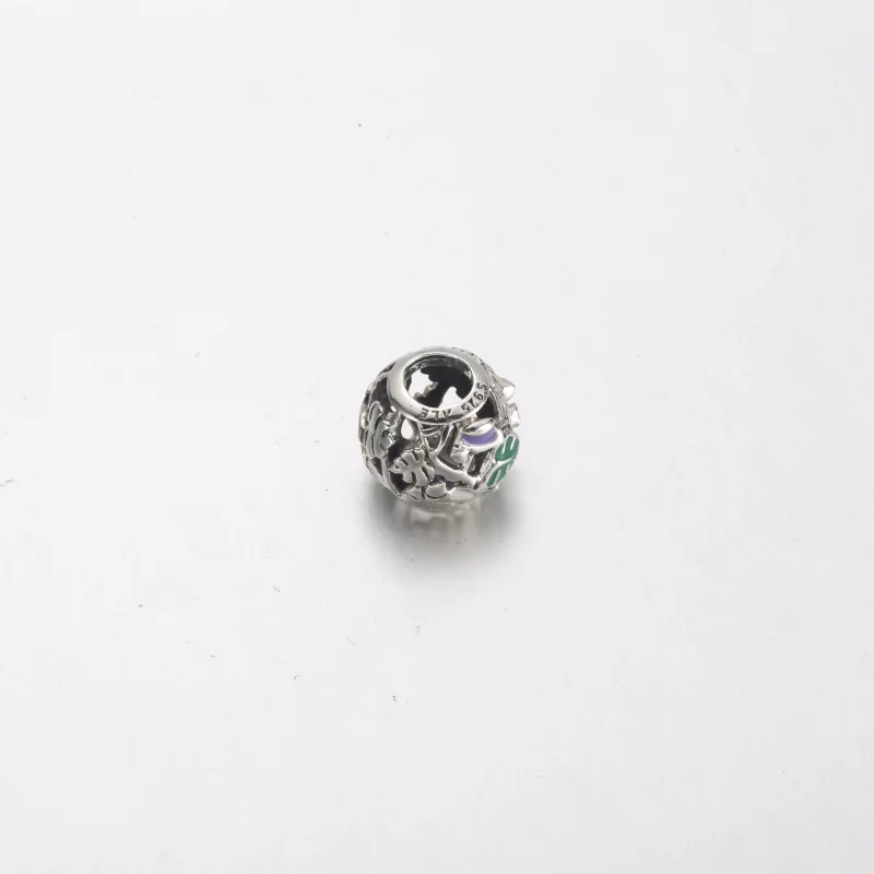 (image pour) Pandora Jungle Creatures & Leaves Charm - 791620C01 - Afficher 3