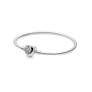 (image pour) Pandora Moments Entwined Infinite Hearts Fermoir Bracelet - 591064C01