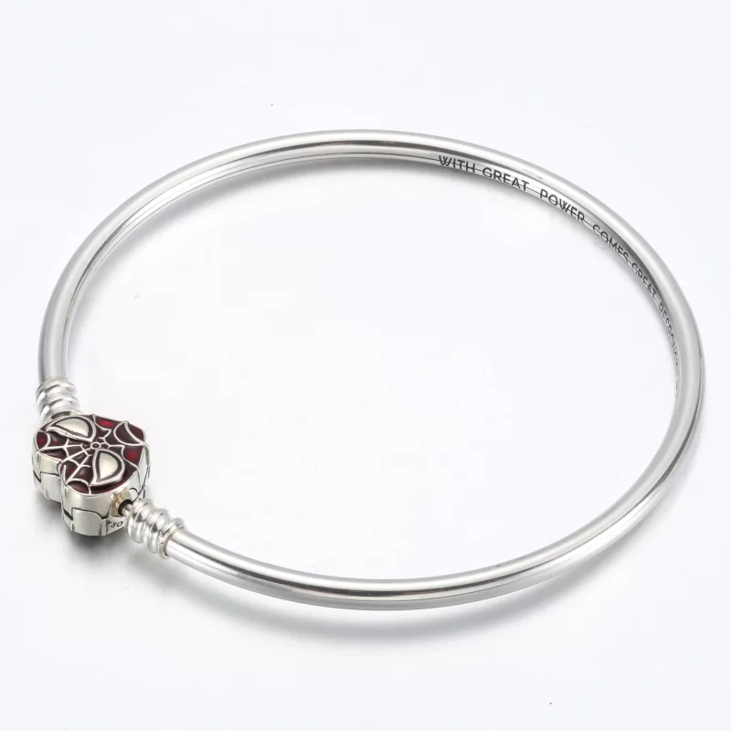 (image pour) Pandora Moments Marvel Spider-Man Bracelet à Fermoir Masque - 592324C01 - Afficher 2