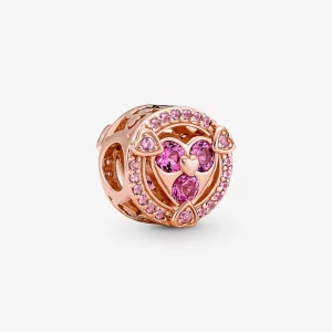 (image pour) Pandora Révélez Votre Amour Charme Bouton Cœurs Étincelants - 780796C02