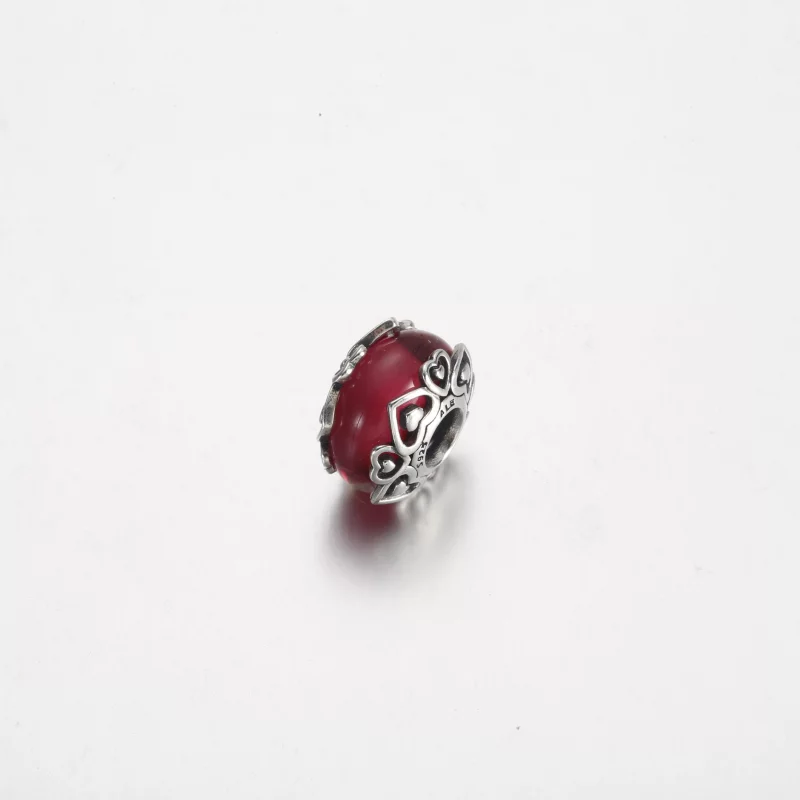 (image pour) Pandora Révélez Votre Amour Charme en Verre de Murano Rose - 791159C00 - Afficher 2