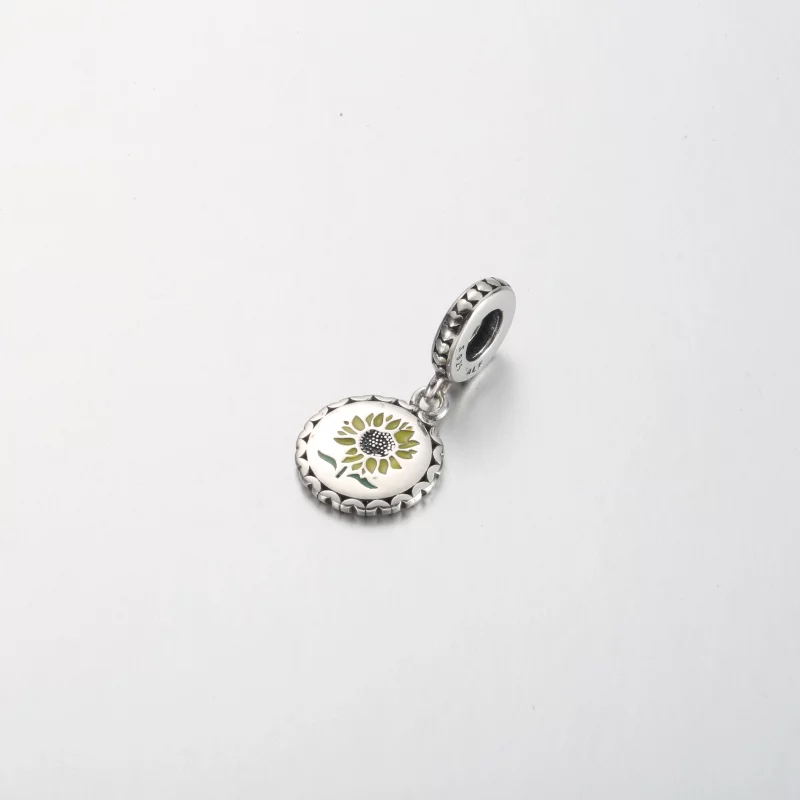 (image pour) Pandora Sunflower Love For All Charmes à Pendentif - 792018C00_E030 - Afficher 2