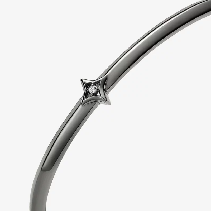 (image pour) Pandora Étoile Scintillante Bracelet Ouvert - 542767C01 - Afficher 2