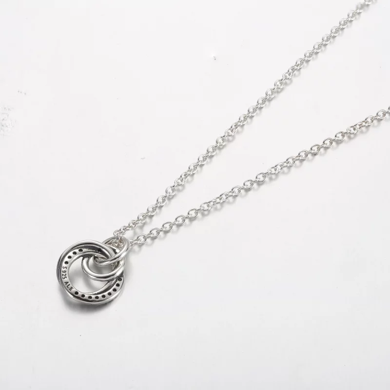 (image pour) Pendent Collier Famille Toujours Entourée Pandora - 391455C01 - Afficher 3