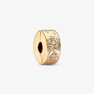 (image pour) Pendentif clip Voie lactée Pandora plaqué or 14 carats - 762434C01