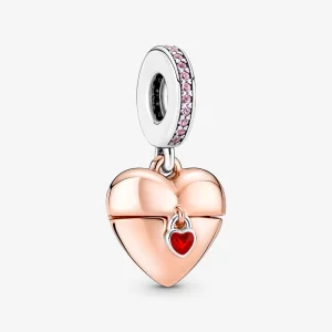 (image pour) Pendentif Médaillon Cœur Révélez Votre Amour Pandora - 380795C01