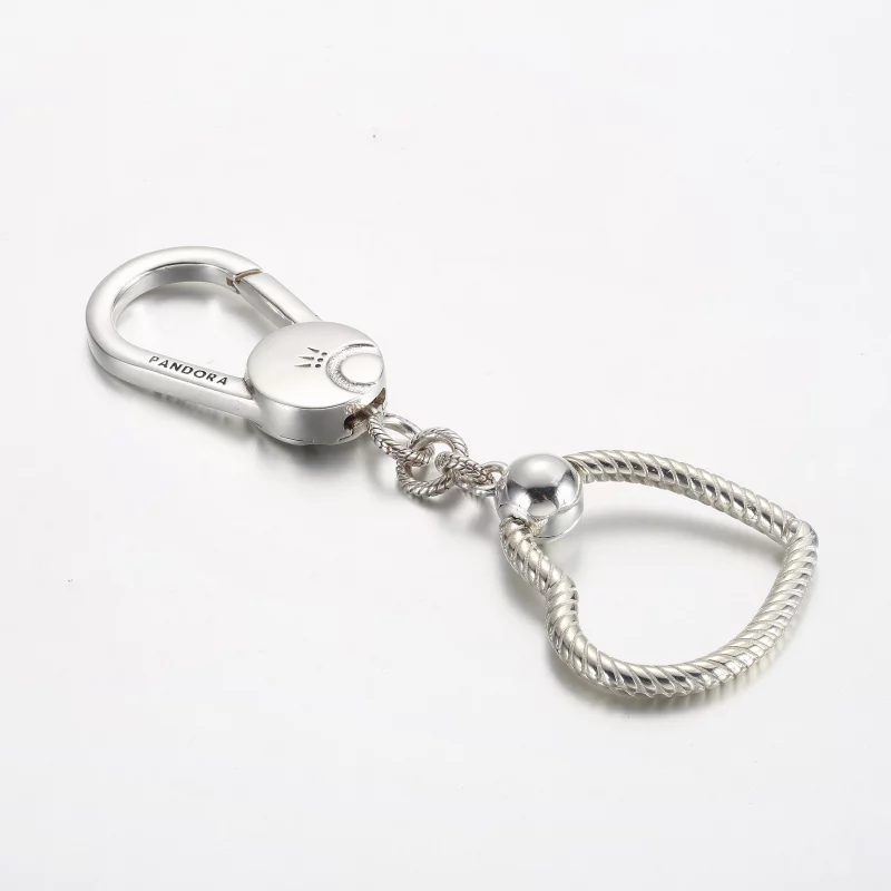 (image pour) Porte-charme petit cœur Pandora Moments - 392238C00 - Afficher 3
