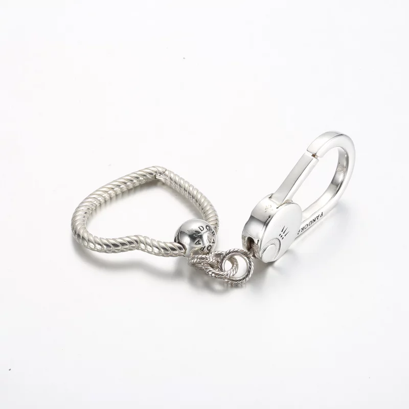 (image pour) Porte-charme petit cœur Pandora Moments - 392238C00 - Afficher 5