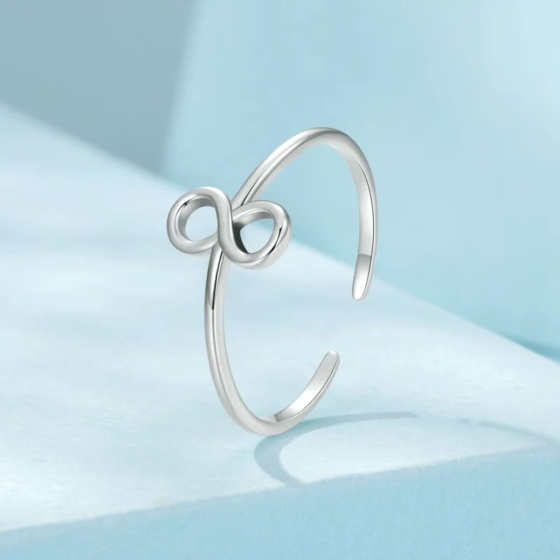 (image pour) Bague Infinity Ouverte Style PANDORA - SCR996-E - Afficher 2