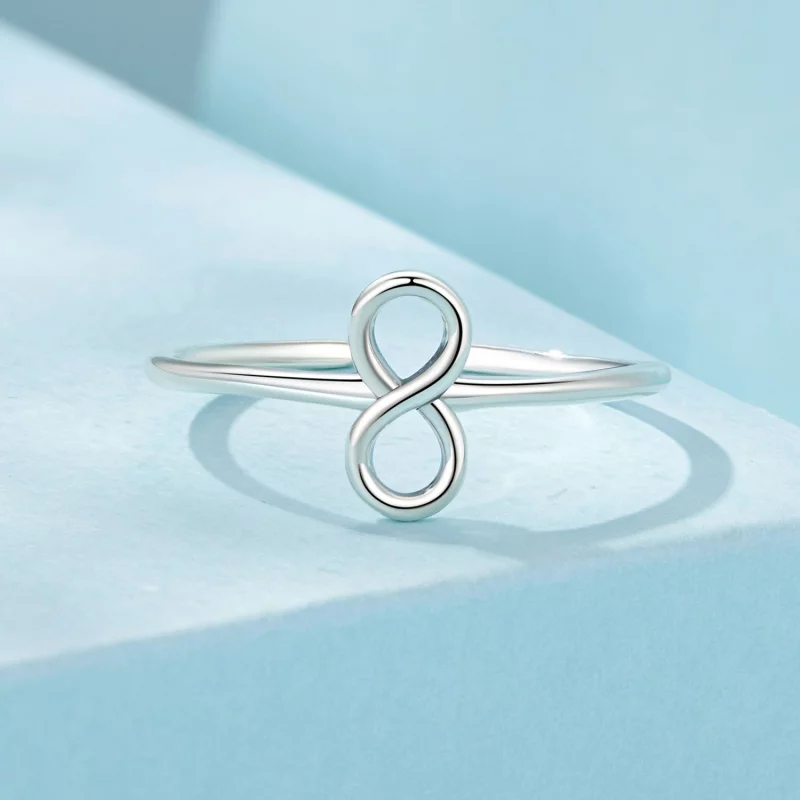 (image pour) Bague Infinity Ouverte Style PANDORA - SCR996-E - Afficher 3