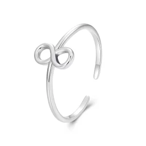 Bague Infinity Ouverte Style PANDORA - SCR996-E (image pour) Bague Infinity Ouverte Style PANDORA - SCR996-E