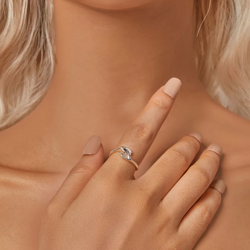 (image pour) Bague ouverte Gardien de Style PANDORA - SCR1003-E - Afficher 6