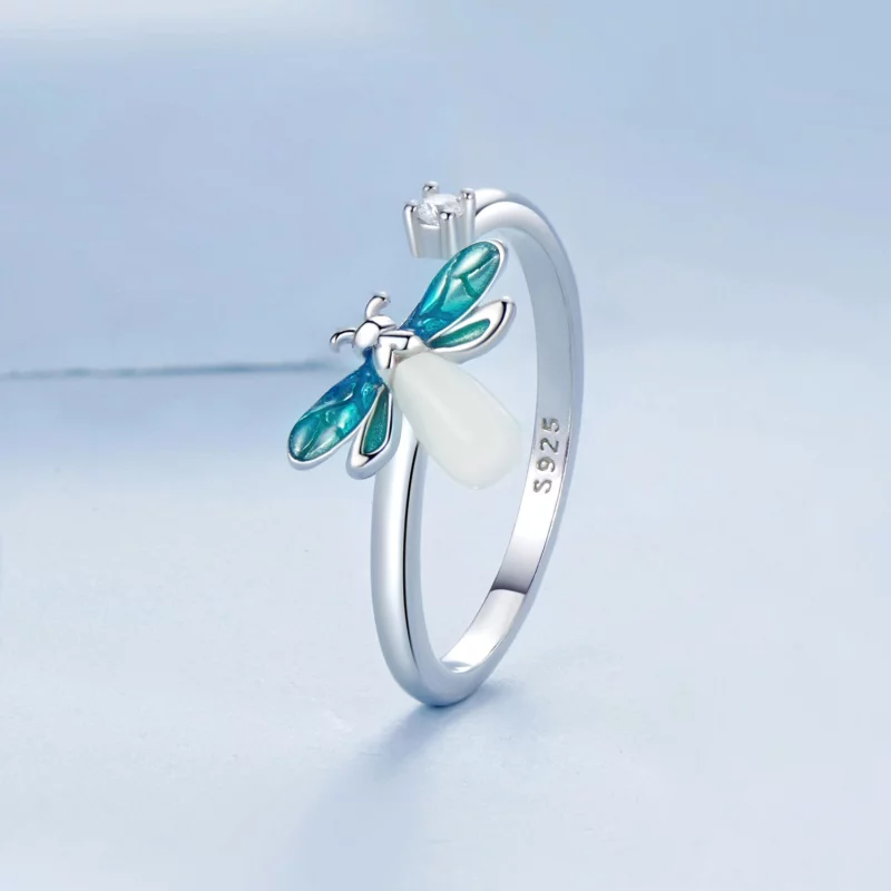 (image pour) Bague ouverte Luciole Style PANDORA - BSR514-E - Afficher 2