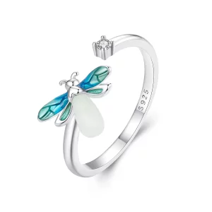 (image pour) Bague ouverte Luciole Style PANDORA - BSR514-E