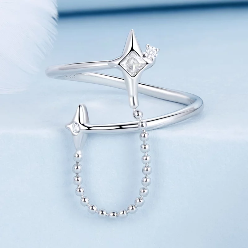 (image pour) Bague ouverte Starlight Style PANDORA - BSR519-E - Afficher 3