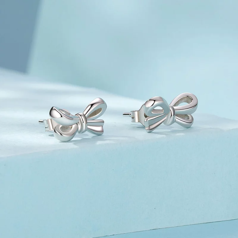 (image pour) Boucles d'oreille Nœud Style PANDORA - SCE1707 - Afficher 2