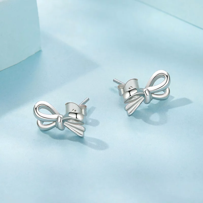 (image pour) Boucles d'oreille Nœud Style PANDORA - SCE1707 - Afficher 3