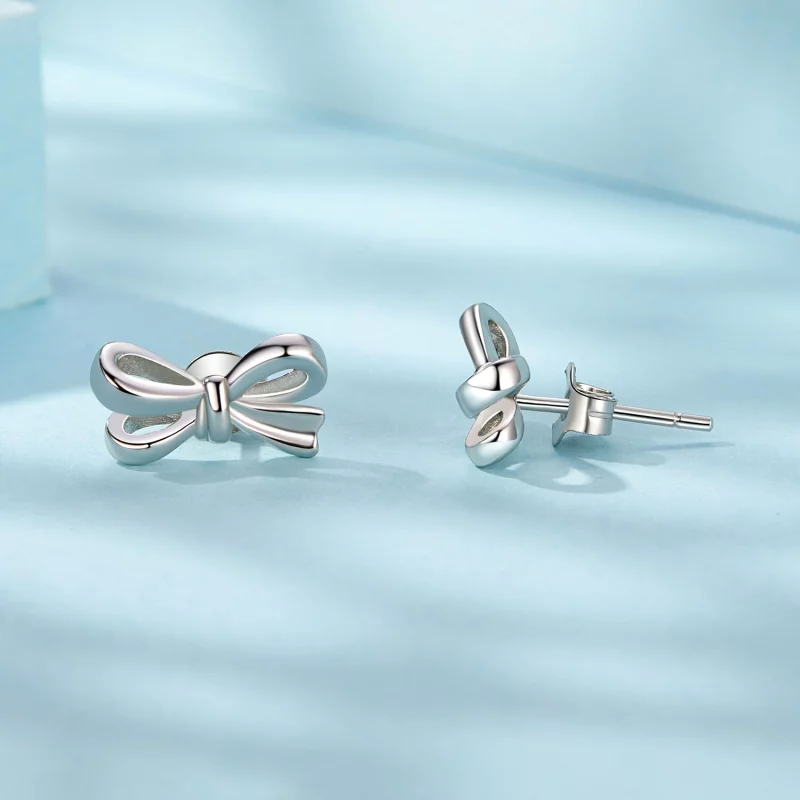 (image pour) Boucles d'oreille Nœud Style PANDORA - SCE1707 - Afficher 4