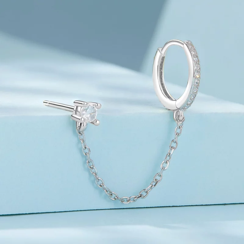 (image pour) Boucles d'oreilles exquises style PANDORA - SCE1678-A - Afficher 2