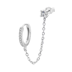 (image pour) Boucles d'oreilles exquises style PANDORA - SCE1678-A