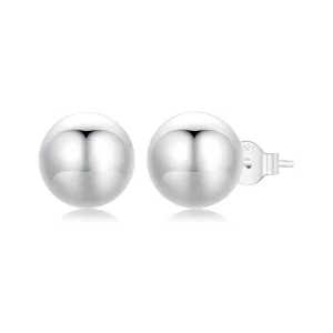 (image pour) Boucles d'oreilles grand modèle boule style PANDORA - SCE1725-L