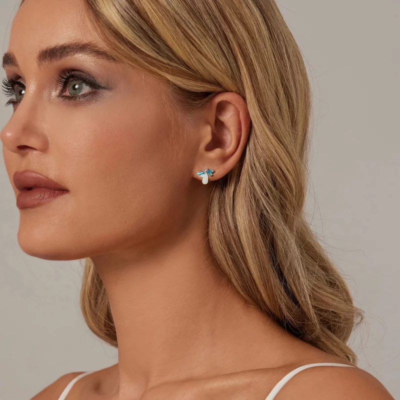 (image pour) Boucles d'oreilles Luciole Style PANDORA - BSE962 - Afficher 5