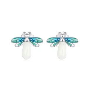 (image pour) Boucles d'oreilles Luciole Style PANDORA - BSE962