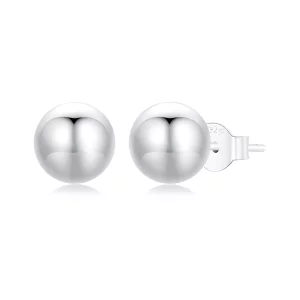 (image pour) Boucles d'oreilles petites boules style PANDORA - SCE1725-S