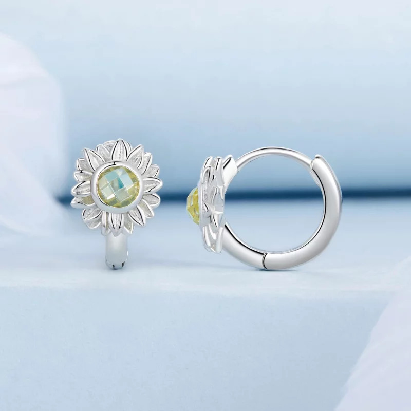 (image pour) Boucles d'oreilles style PANDORA Tournesol - BSE966 - Afficher 2