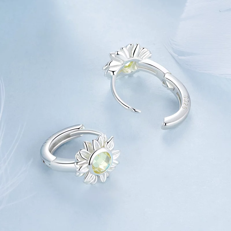 (image pour) Boucles d'oreilles style PANDORA Tournesol - BSE966 - Afficher 4