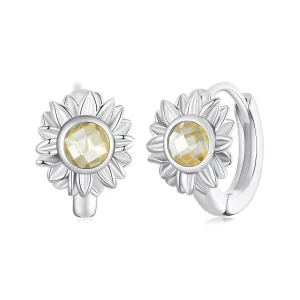 (image pour) Boucles d'oreilles style PANDORA Tournesol - BSE966