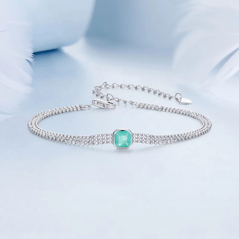 (image pour) Bracelet en Pierres de Glace Style PANDORA - BSB157 - Afficher 3