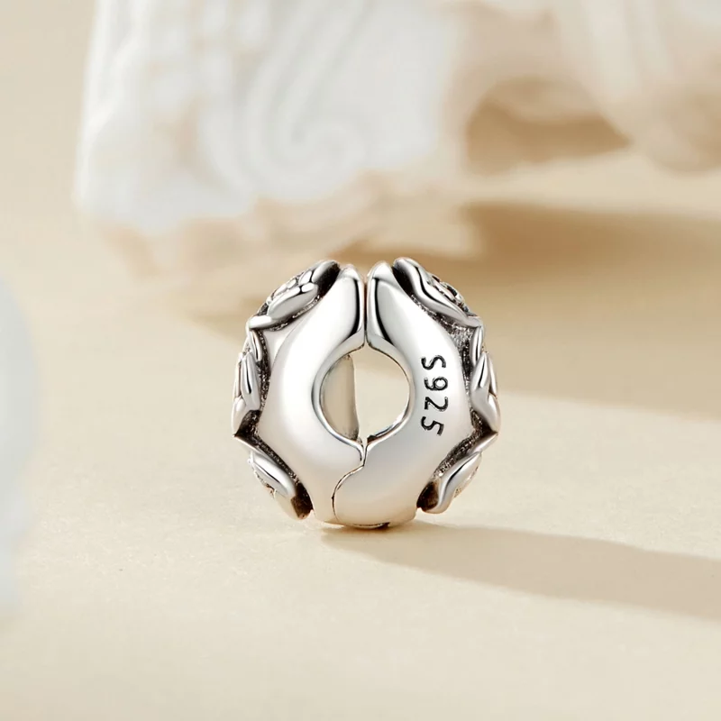 (image pour) Charm de boucle de positionnement style rose PANDORA - SCC2706 - Afficher 3