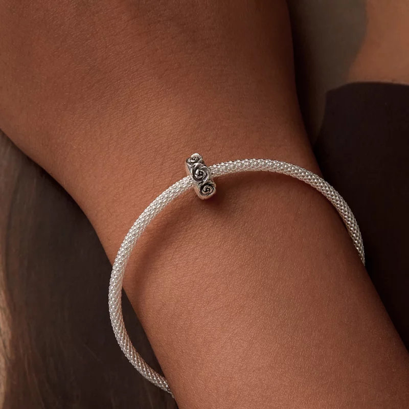 (image pour) Charm de boucle de positionnement style rose PANDORA - SCC2706 - Afficher 7