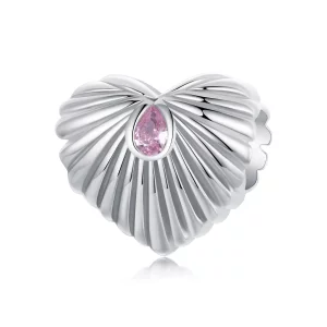 (image pour) Charme Cœur Style PANDORA - SCC2693