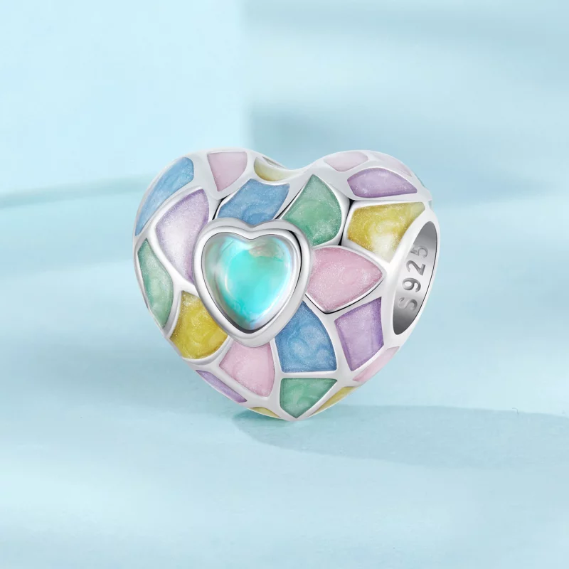 (image pour) Charme Cœurs Néon Style PANDORA - SCC2708 - Afficher 2