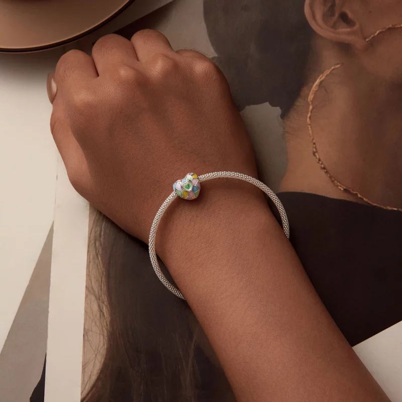 (image pour) Charme Cœurs Néon Style PANDORA - SCC2708 - Afficher 6