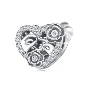 (image pour) Charme de Commémoration de Proposition Romantique Style PANDORA - SCC2702