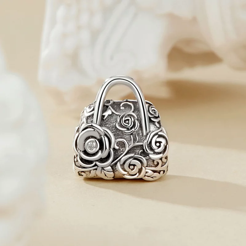 (image pour) Charme de Sachet Style PANDORA Rose - SCC2703 - Afficher 2